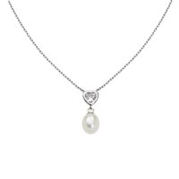 Halskette Amen Dame Le Madreperle in Silber CLCUPEBBBZ3 - CLCUPEBBBZ3